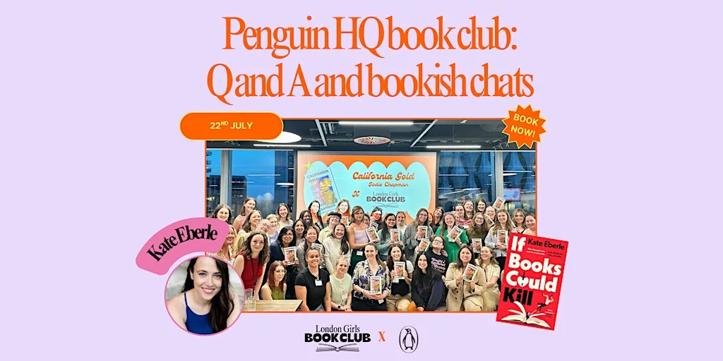 If Books Could Kill Book Club at Penguin HQ x London Girls Book Club at Penguin Random House UK