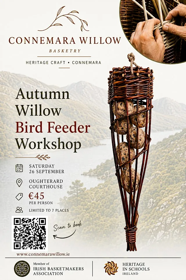 Willow Weaving Workshop at Oughterard Courthouse