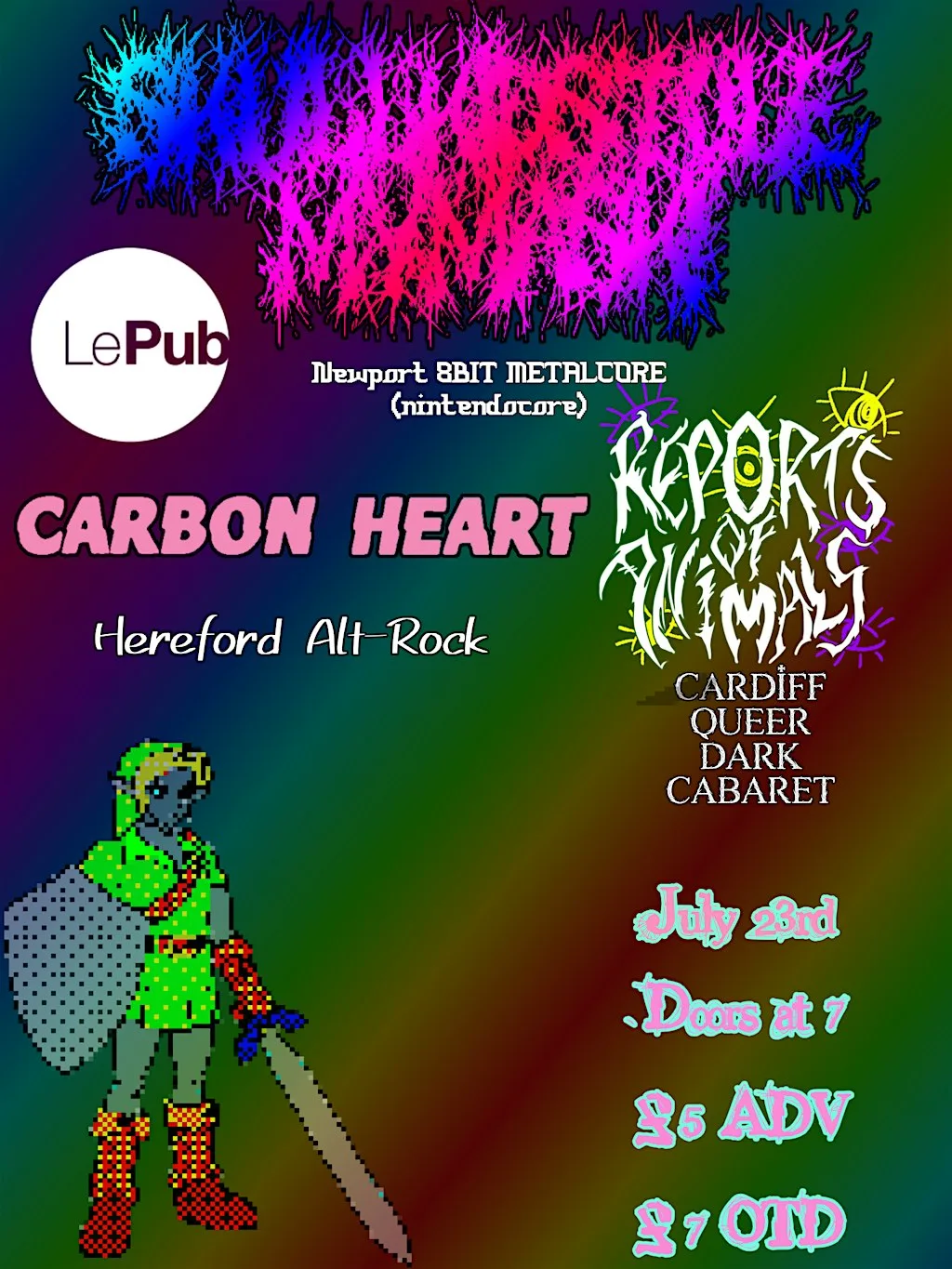 SKULLKIDSTOLEMYMASK! Le Pub 23rd July at Le Pub