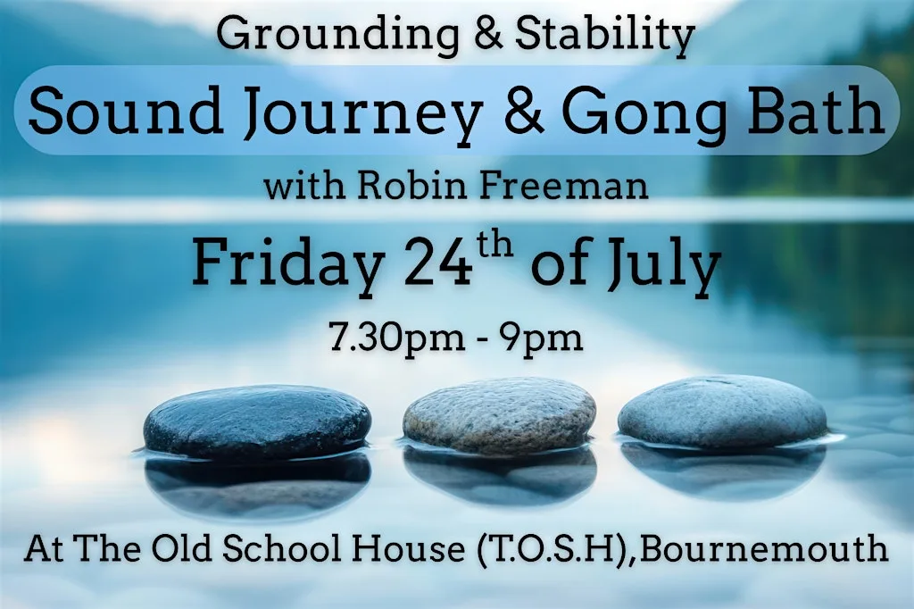 Grounding & Stability Candlelight Sound Journey & Gong Bath - Bournemouth at The Old School House Boscombe