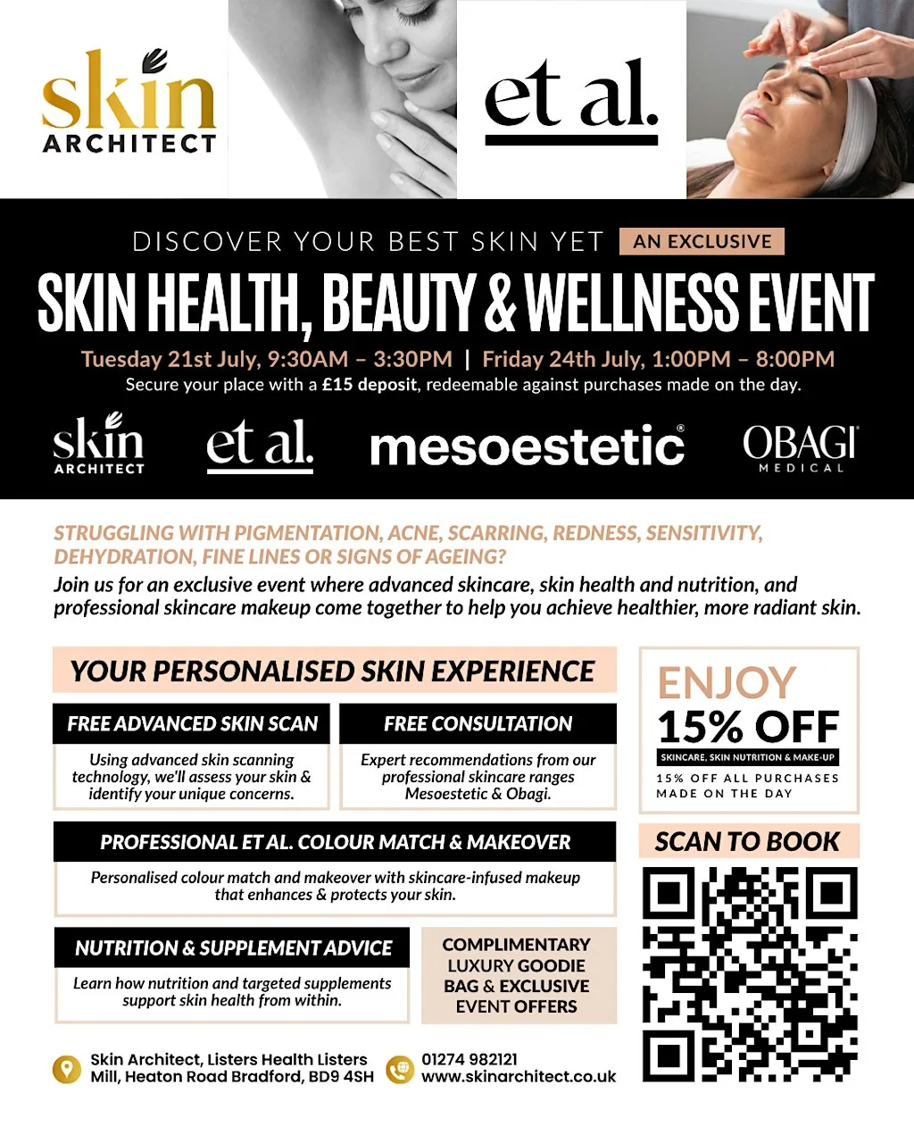 SKIN HEALTH, BEAUTY & WELLNESS EVENT 2026 BY SKIN ARCHITECT at Skin Architect