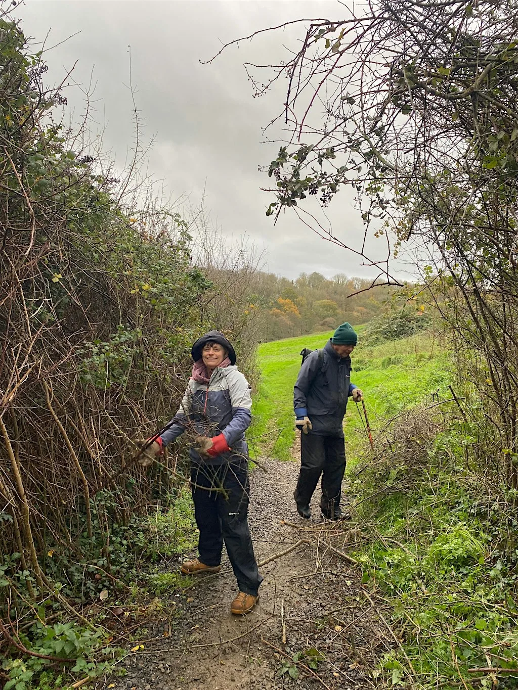Footpath Maintenance and Pond Restoration at Silver Street Nature Reserve at Silver Street