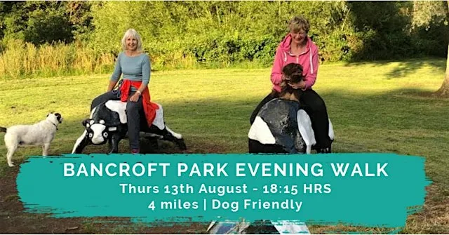BANCROFT PARK EVENING WALK | 4 MILES | BUCKS at Car Park just off Constantine Way (see W3W link)