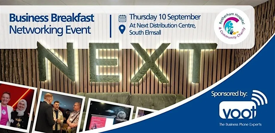 Rotherham Hospital & Community Charity Business Breakfast Networking Event