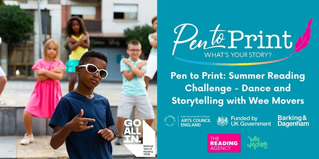 Pen to Print: SRC - Dance and Storytelling with Wee Movers at Barking Learning Centre