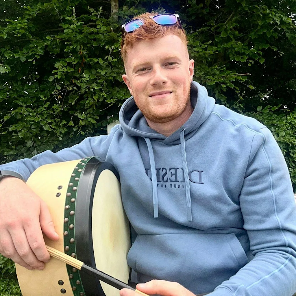 Bodhrán Workshop - Ryan Owens at Scoil an Chroi Naofa