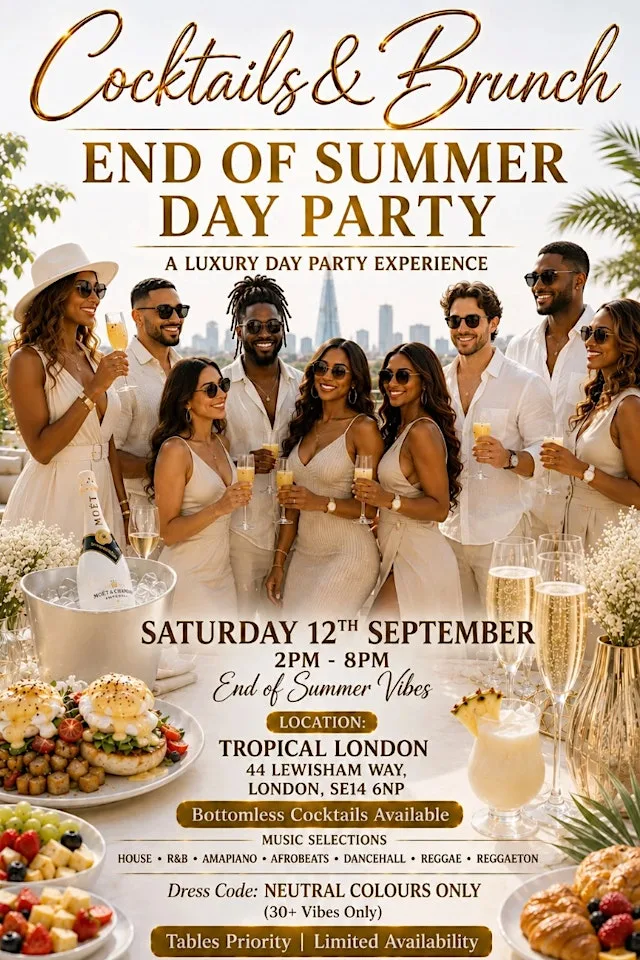 Cocktails and Brunch - (London) at Tropical London : Restaurant & Bar New Cross