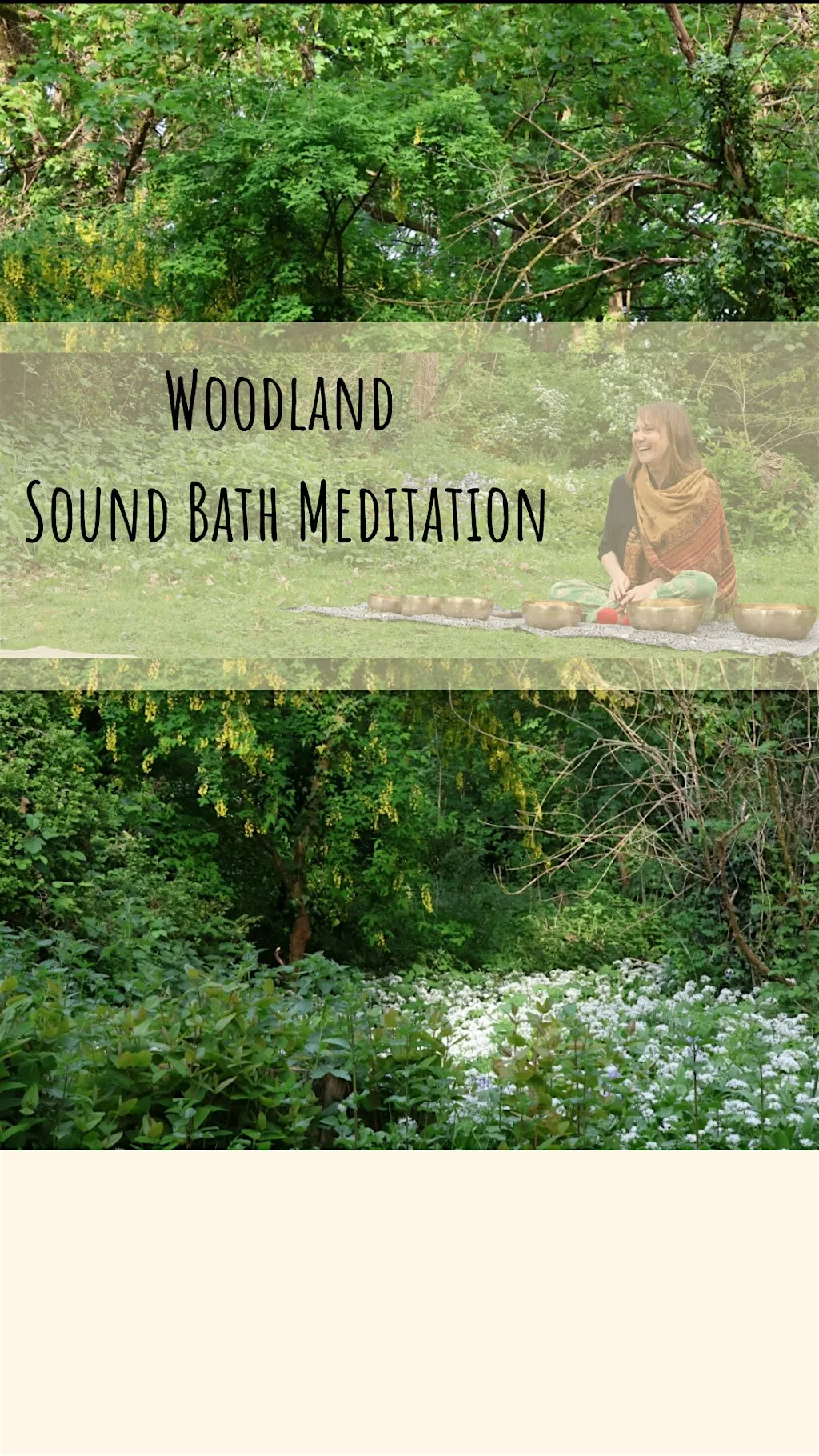 August Woodland Sound Bath Meditation at Pill Road