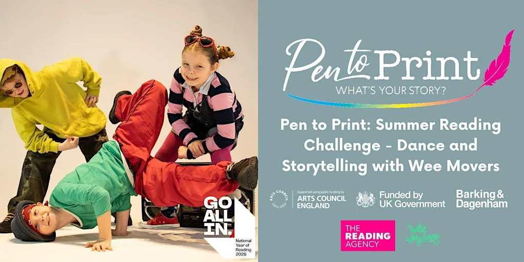 Pen to Print: SRC - Dance and Storytelling with Wee Movers at Valence Library