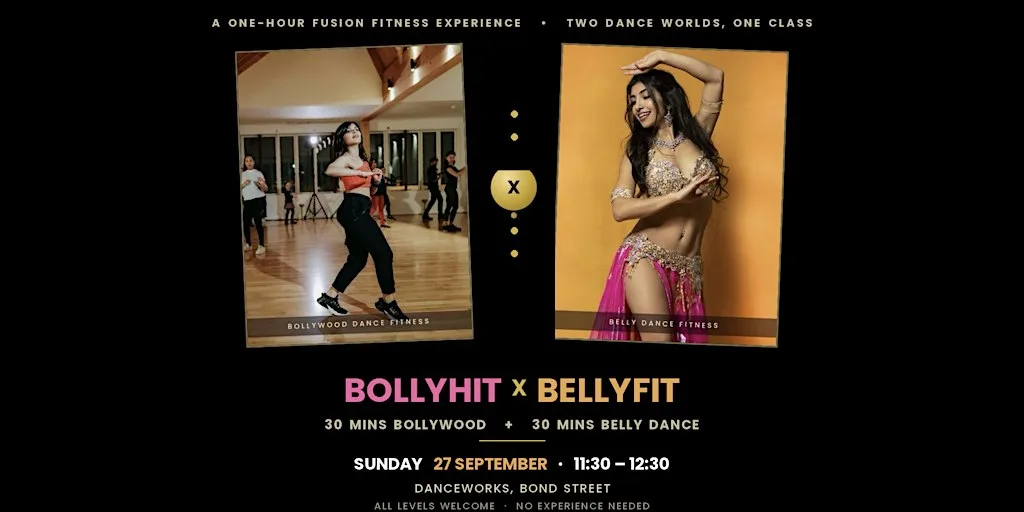 BellyFit X BollyHit: Belly Dance & Bollywood Dance Fitness Fusion Class at Danceworks