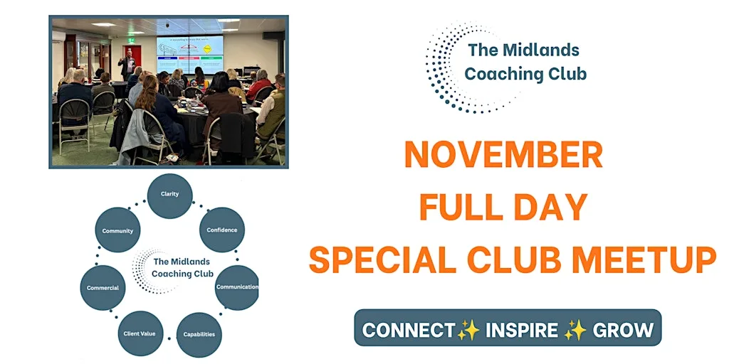 Coaching Club Special Full Day Meetup (November)