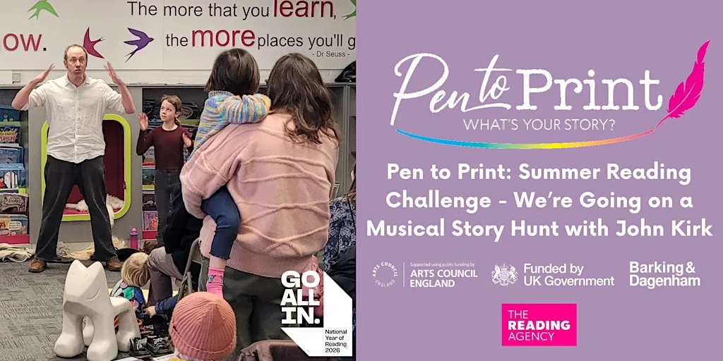 Pen to Print: SRC - We’re Going on a Musical Story Hunt with John Kirk at Valence Library