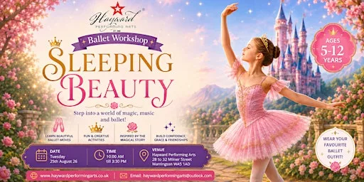 Sleeping Beauty Ballet Workshop - Ages 5 -12 at Hayward Performing Arts - Dance School