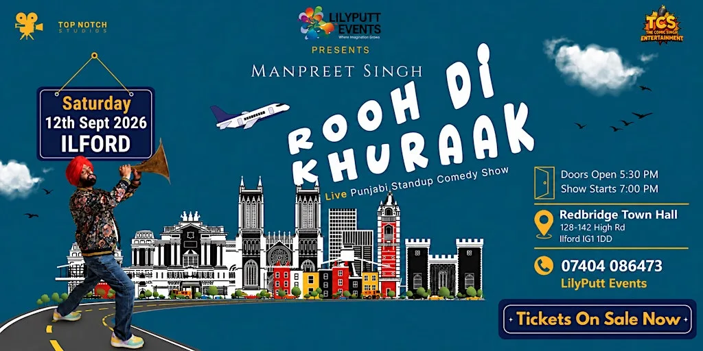Rooh Di Khuraak a Family Punjabi Comedy Show Manpreet Singh -theComicSingh