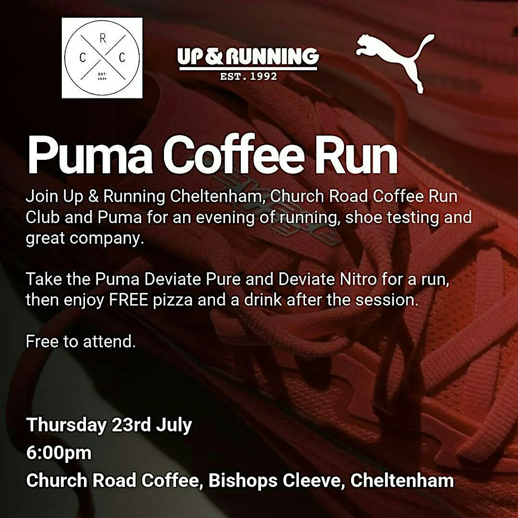 Church Road Coffee Run Club X PUMA at Church Road Coffee
