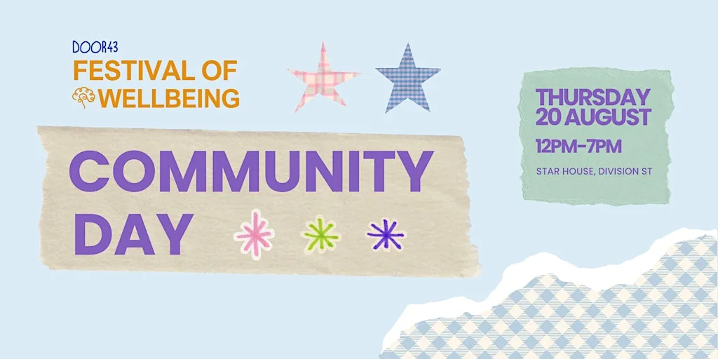 Door 43's Festival of Wellbeing: Community Day at Star house