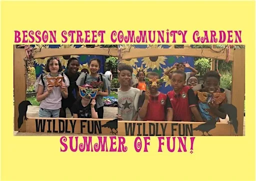 Wildly Fun Summer School Week One at Besson Street Community Garden