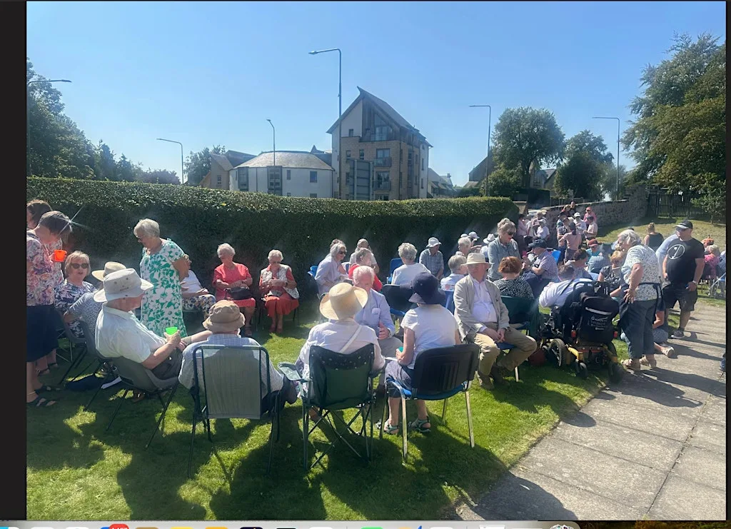 Inter-church Barbecue at St Ninian's Craigmailen Parish Church field