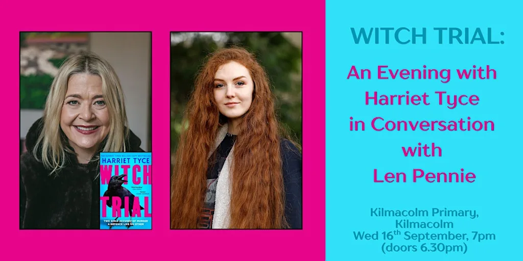 Witch Trial: An Evening with Harriet Tyce at Kilmacolm Primary School