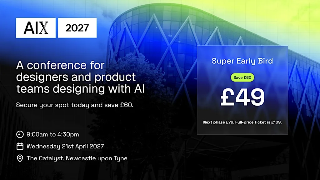 AiX Conference | AI & Design Conference | Newcastle at The Catalyst