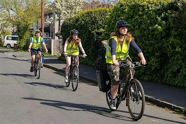 Bikeability LEVEL 3 Holiday course at Gordano School at Gordano School