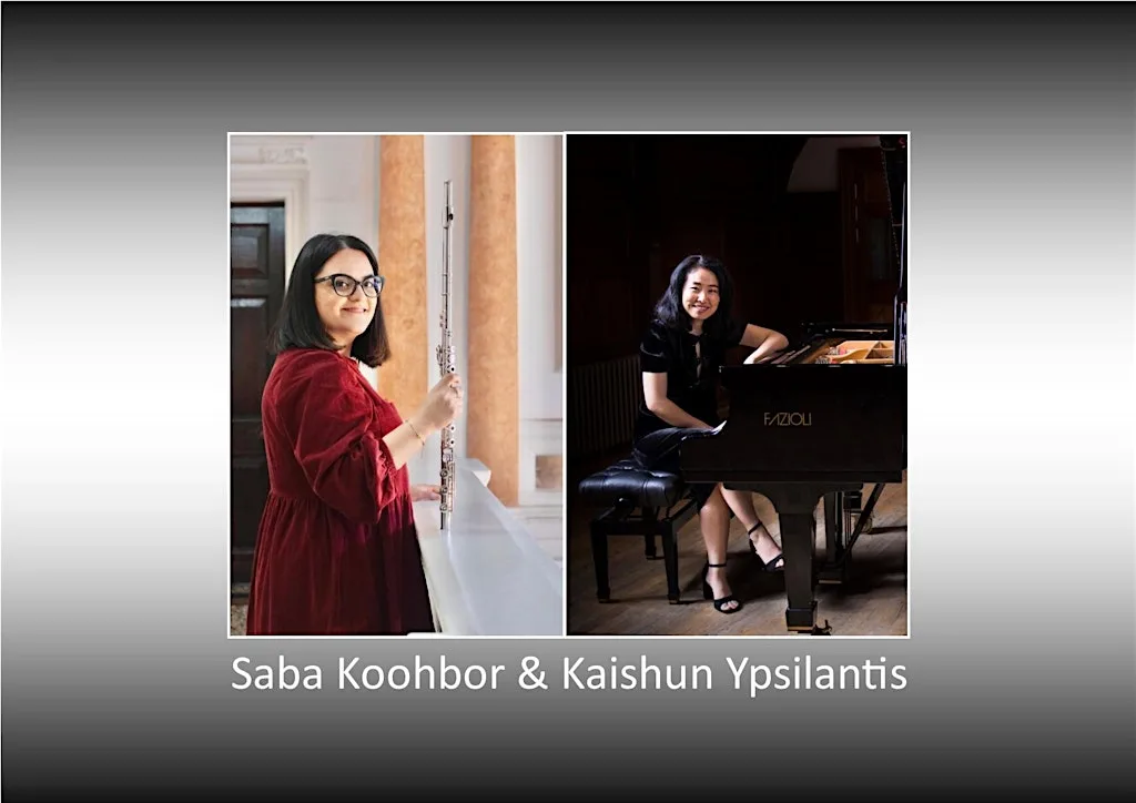 Saba Koohbor & Kaishun Ypsilantis Lunchtime Flute & Piano Recital at St Dunstan-in-the-West