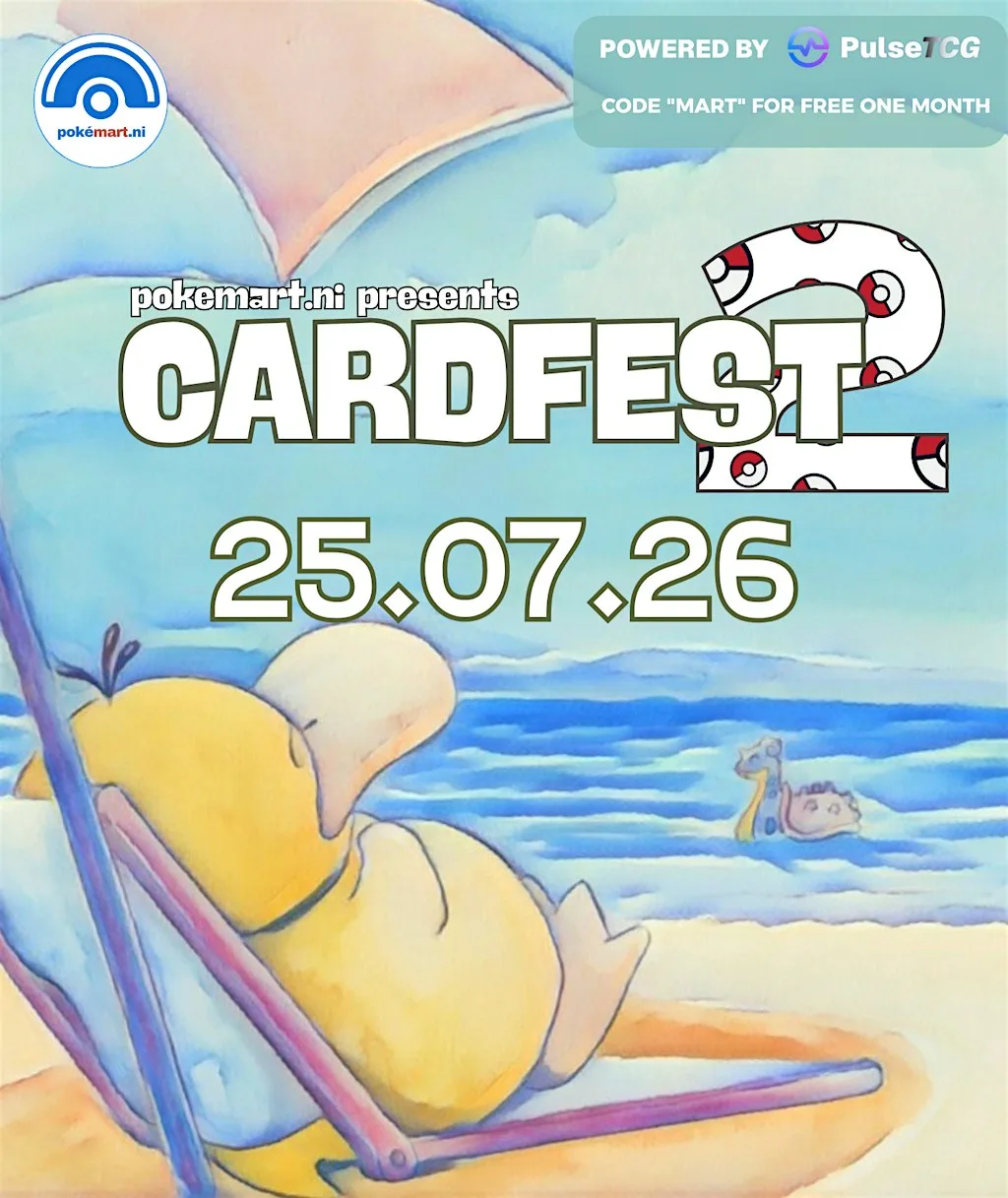 pokemart.ni presents Cardfest 2! at St. Malachy's Youth Centre