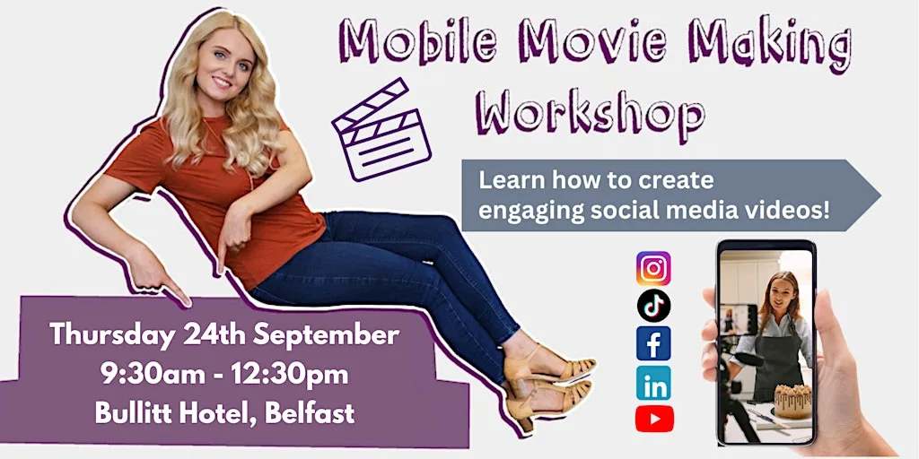 Mobile Movie Making Workshop at Bullitt Hotel, Belfast