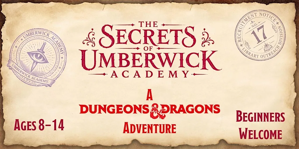 The Secrets of Umberwick Academy Dungeons & Dragons : Session 3 at Penzance Library