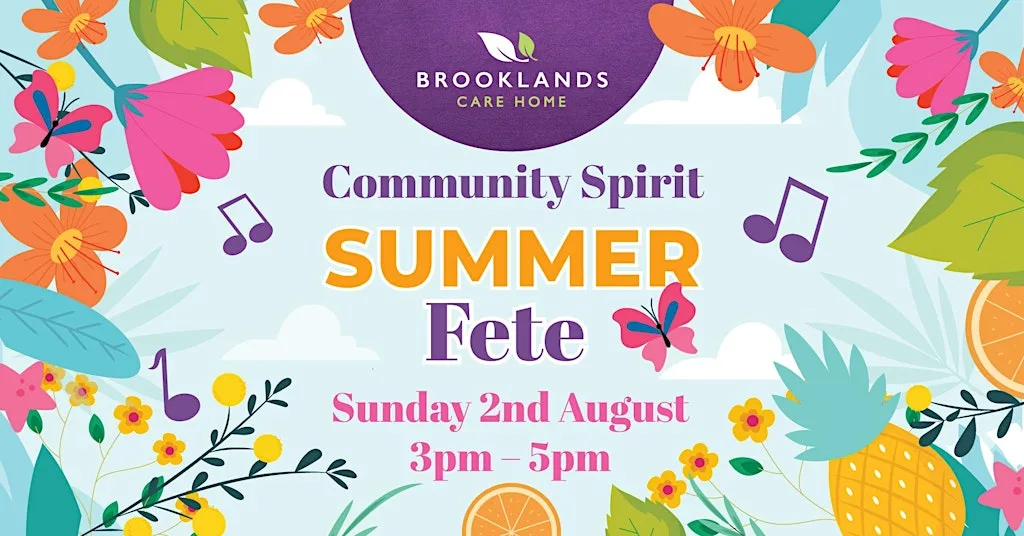 Community Spirit Summer Fete at Brooklands Care Home