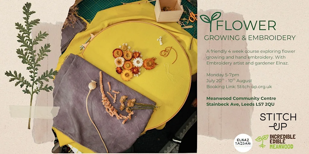 Flower Growing & Embroidery Course