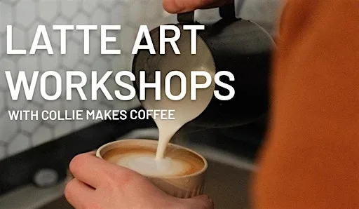 Latte art coffee workshop at Cafe Beam