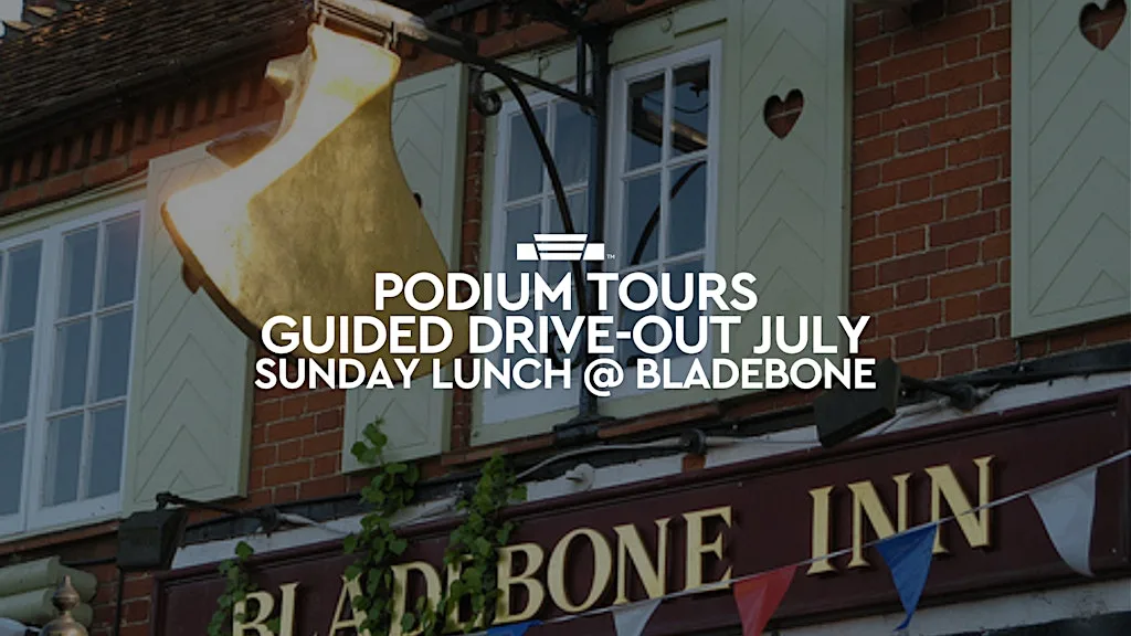 Podium Tours | Guided Drive-Out July & Lunch @ Bladebone at Podium Place – CAFÉ | ROASTERY | CAR SALES