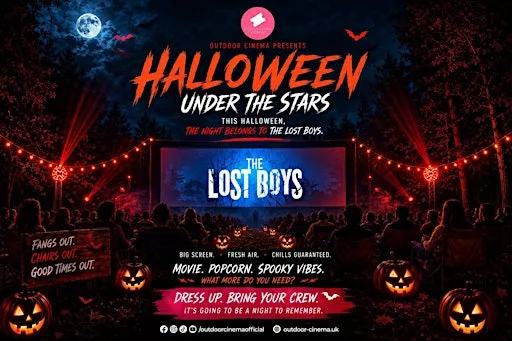The Lost Boys Halloween Outdoor Cinema in Tamworth at Statfold Country Park