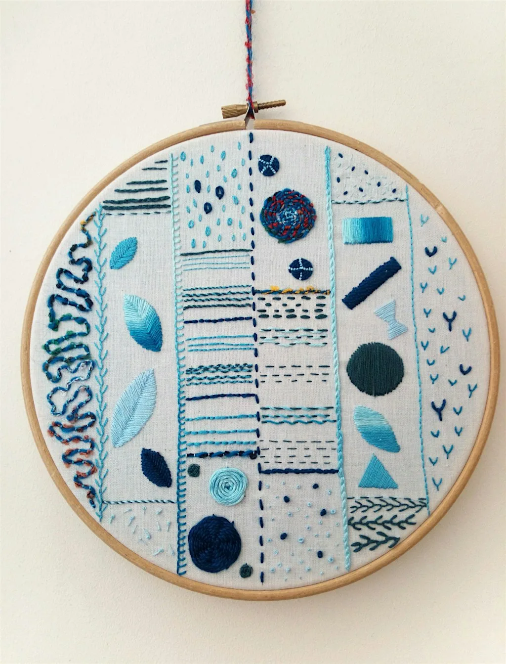 Introduction to Hand Embroidery Workshop in Durham at The Weigh To Shop