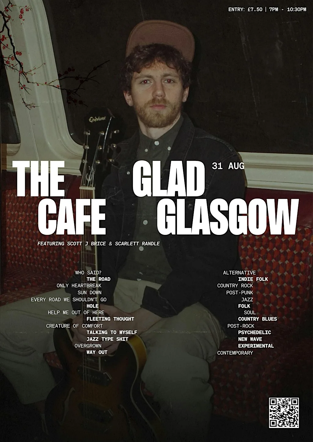 C.C. Gray + Friends @ Glad Cafe Glasgow at The Glad Cafe