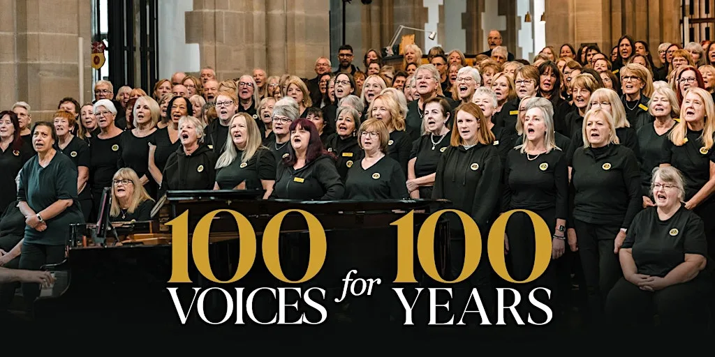 '100 Voices for 100 Years' Centenary Fundraising Concert at Blackburn Cathedral