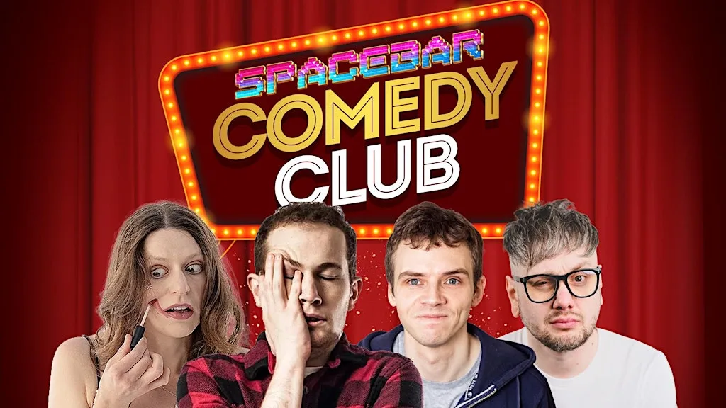 Comedy Club Fri 31st July at SpaceBar Cocktails & Arcades