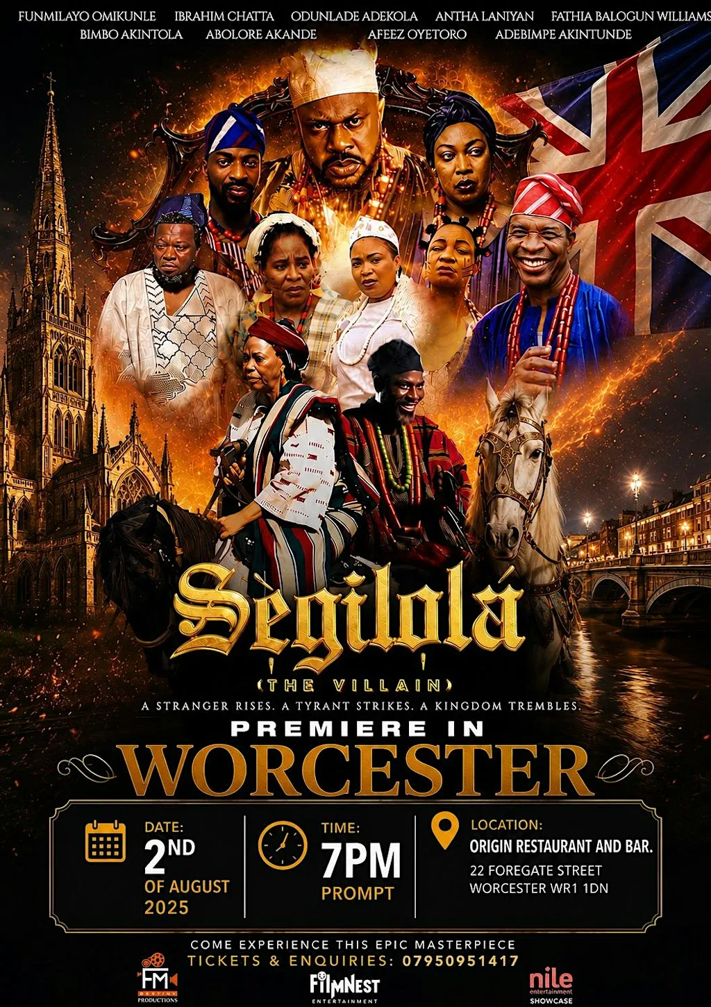 Segilola(The Villain) Private Screening & After-Party at Origin Restaurant and Bar