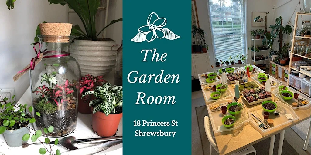 Terrarium Workshop with The Garden Room at The Garden Room