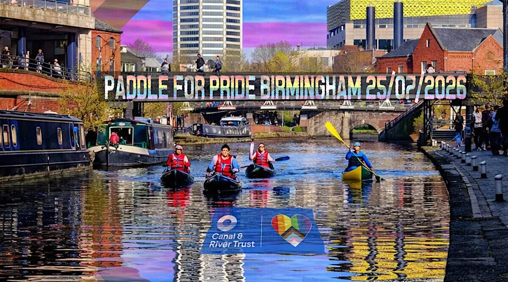 Paddle For Pride at The Roundhouse Birmingham 1 Sheepcoat Street