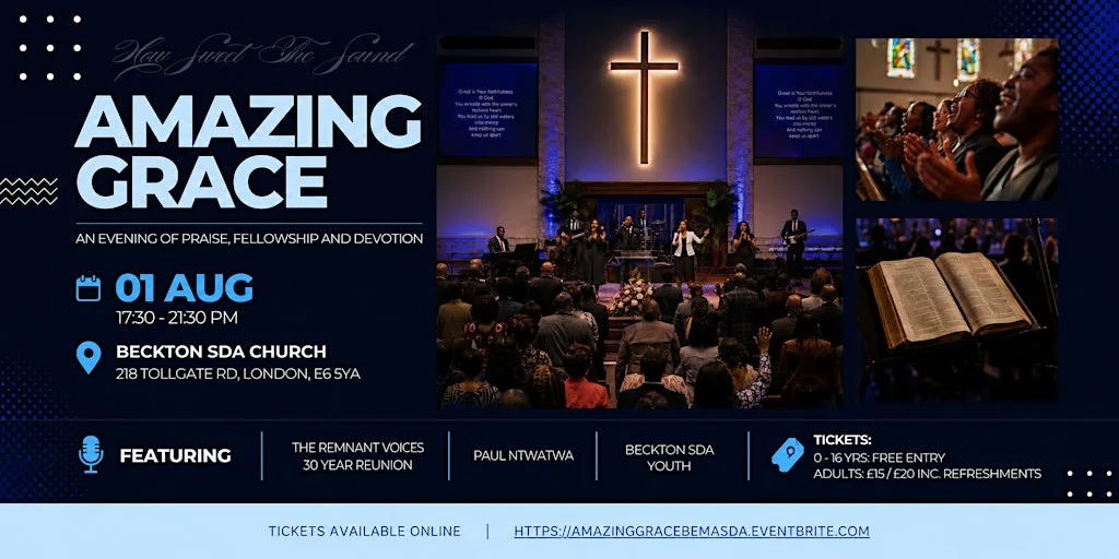 Amazing Grace at St Mark’s Church, Beckton