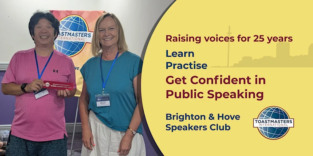 Brighton & Hove Speakers - Learn and Practise Public Speaking