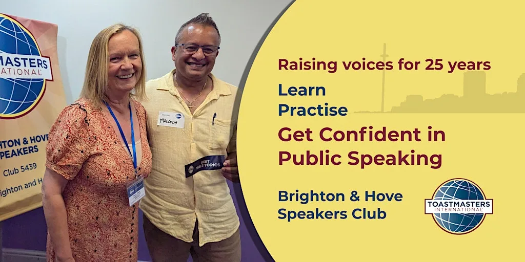 Brighton & Hove Speakers - Learn and Practise Public Speaking