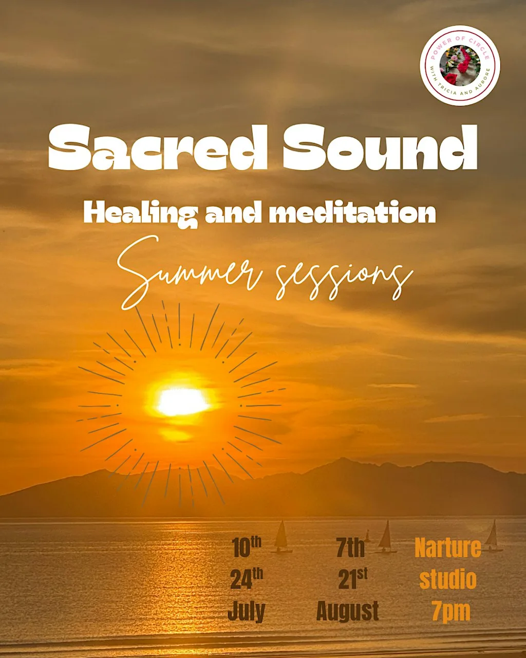 Sacred Sound - Healing and Meditation at 34 Newmarket St