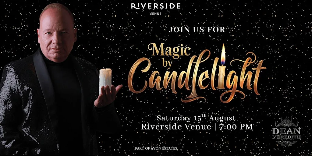 Magic by Candlelight: An Evening of Illusion & Fine Dining at Riverside Venue, Tiddington Road
