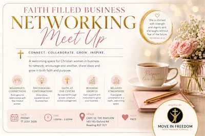 A Faith-Filled Business Networking Meet Up at The Pavilion