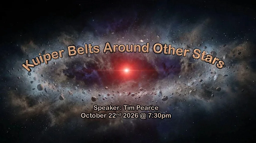 Kuiper Belts Around Other Stars at Mexborough Church Hall