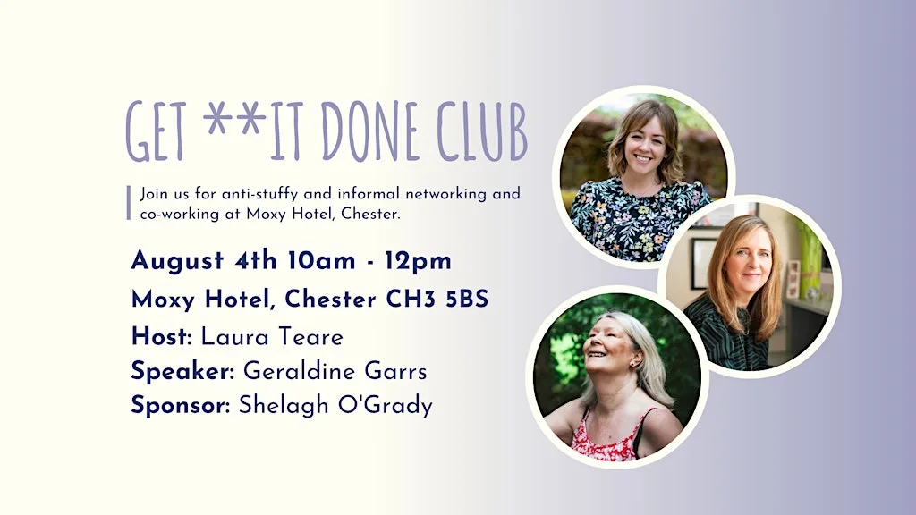 GET **IT DONE CLUB Chester August at Moxy Chester