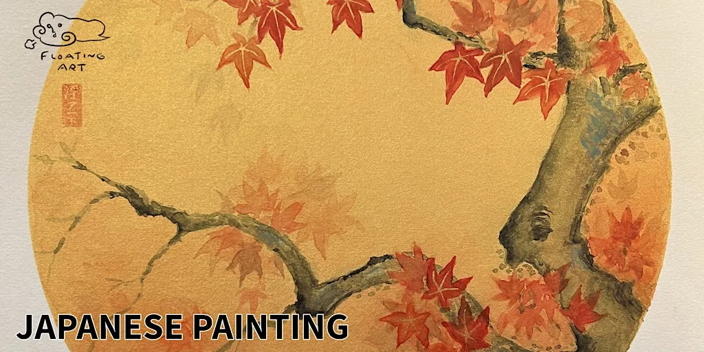Japanese Painting Workshop - Gold Edition at Duke Street Food & Drink Market